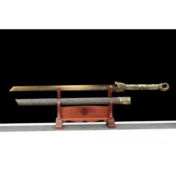 China sword Handmade /functional/ 龙影