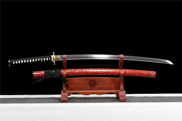 hand forged katana swords/functional/sharp/HW/Gypsophila