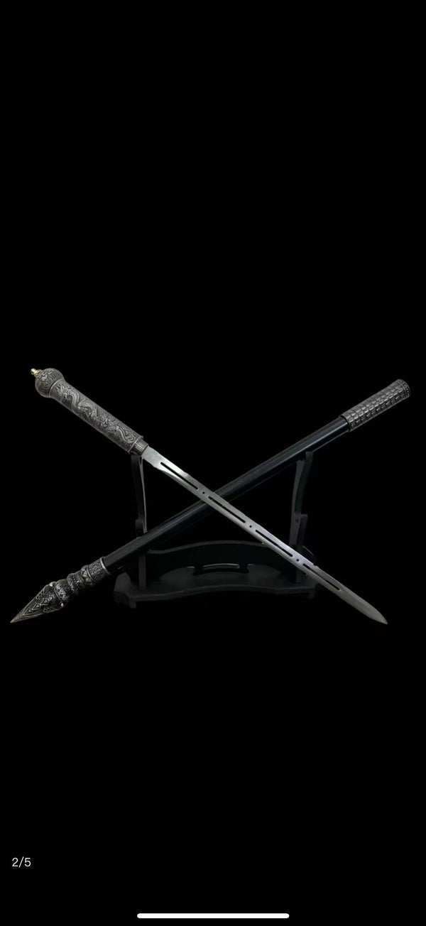 Stick in sword